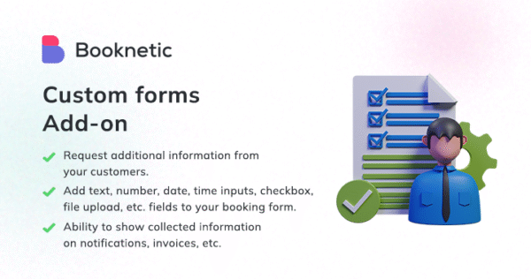 Custom Forms For Booknetic