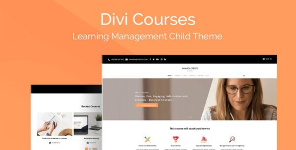 Divi Courses Divi Child Theme