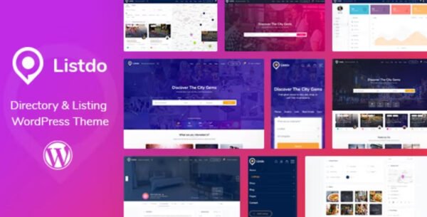 Listdo Directory Listing Wordpress Theme