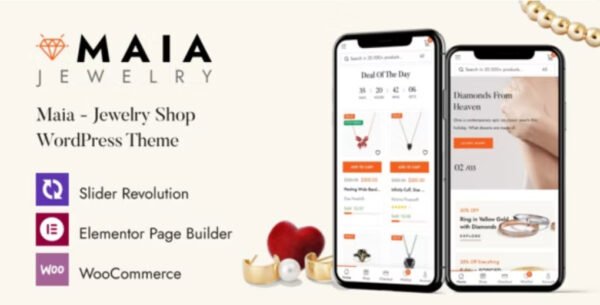 Maia Jewelry Shop Wordpress Theme