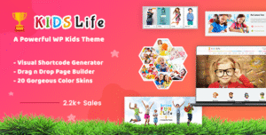 Kids Life Children School Wordpress