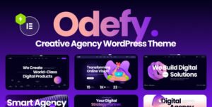 Odefy Creative Multipurpose Wordpress Theme