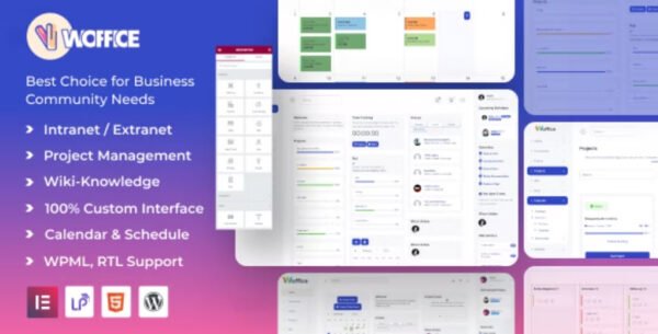 Woffice Intranetextranet Wordpress Theme